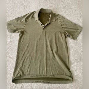 Lululemon Mens Large Metal Vent Tech Polo